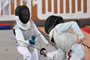 Sainte-Sigolène : les espoirs du fleuret ont tiré au gymnase