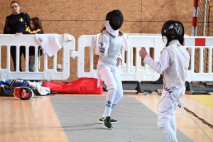 Sainte-Sigolène : les espoirs du fleuret ont tiré au gymnase