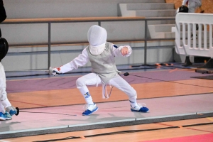 Sainte-Sigolène : les espoirs du fleuret ont tiré au gymnase