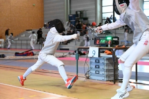 Sainte-Sigolène : les espoirs du fleuret ont tiré au gymnase