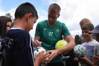 Le Chambon-sur-Lignon : pas facile d&#039;approcher les footballeurs de l&#039;ASSE