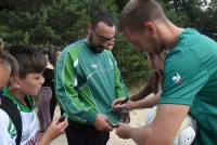 Le Chambon-sur-Lignon : pas facile d&#039;approcher les footballeurs de l&#039;ASSE