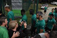 Le Chambon-sur-Lignon : pas facile d&#039;approcher les footballeurs de l&#039;ASSE