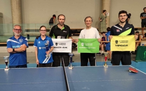 Tennis de table :  Arthur Marignier remporte le tournoi de reprise d&#039;Yssingeaux