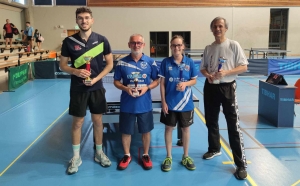 Tennis de table :  Arthur Marignier remporte le tournoi de reprise d&#039;Yssingeaux