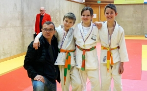 Judo : trois podiums pour les benjamins de Brives-Charensac