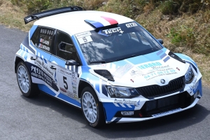 Rallye Velay Auvergne : Thibault Habouzit sur la planète WRC