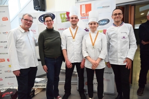 Yssingeaux : des créations sucrées sur le thème de Paris 2024 au concours des Croquembouches (vidéo)