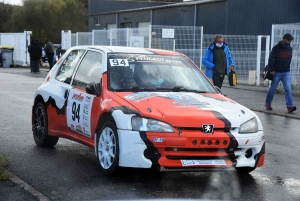 Beauzac : les voitures sont prêtes à entrer en piste sur le rallye du Val-d&#039;Ance