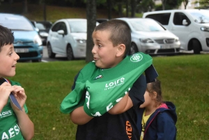 Sainte-Sigolène : un maillot personnalisé de l&#039;ASSE pour chaque footballeur U8-U9