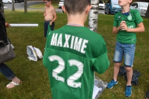 Sainte-Sigolène : un maillot personnalisé de l&#039;ASSE pour chaque footballeur U8-U9