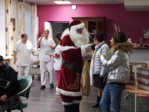 Montfaucon-en-Velay : le Père Noël est passé à l&#039;Ehpad