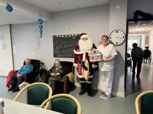 Montfaucon-en-Velay : le Père Noël est passé à l&#039;Ehpad