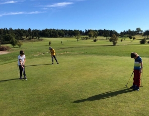 Lantriac : le golf au programme des CM1/CM2 de l&#039;école publique