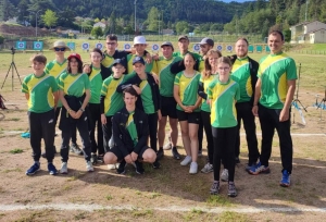 Tir à l&#039;arc : 17 podiums pour les Archers de la Jeune Loire à Aurec