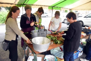 Araules : le vide-greniers est en place à &quot;Recharinges&quot;