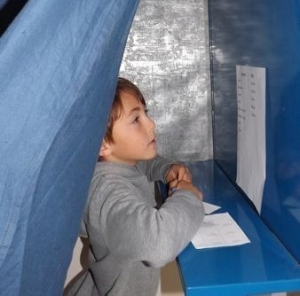 Devoir civique pour tous à l&#039;école Jean-de-La-Fontaine à Yssingeaux