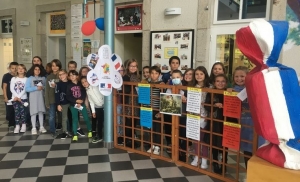 Devoir civique pour tous à l&#039;école Jean-de-La-Fontaine à Yssingeaux