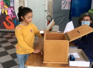 Devoir civique pour tous à l&#039;école Jean-de-La-Fontaine à Yssingeaux