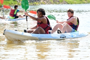 Alti&#039; Mouv, un raid sportif pour les lycéens au barrage de Lavalette