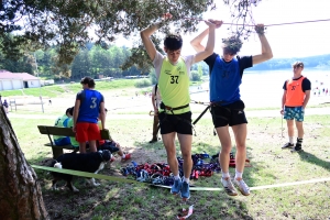 Alti&#039; Mouv, un raid sportif pour les lycéens au barrage de Lavalette