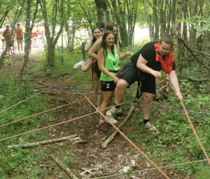 Alti&#039; Mouv, un raid sportif pour les lycéens au barrage de Lavalette