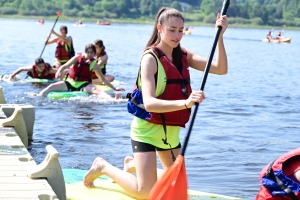 Alti&#039; Mouv, un raid sportif pour les lycéens au barrage de Lavalette