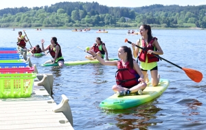 Alti&#039; Mouv, un raid sportif pour les lycéens au barrage de Lavalette