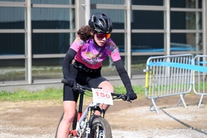 Sainte-Sigolène : les jeunes vététistes ont assuré le spectacle