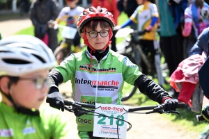 Sainte-Sigolène : les jeunes vététistes ont assuré le spectacle