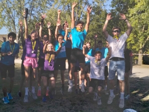 Monistrol-sur-Loire : belle récolte d&#039;automne pour l&#039;association sportive du lycée Notre-Dame-du-Château