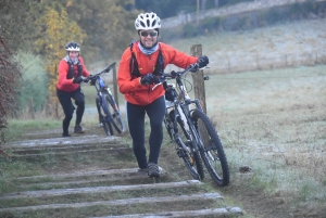 Le raid VTT Yssingeaux-Firminy réalisé par 320 vététistes