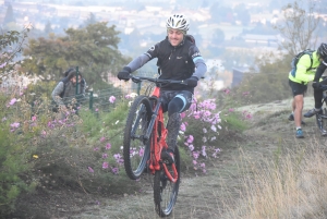 Le raid VTT Yssingeaux-Firminy réalisé par 320 vététistes