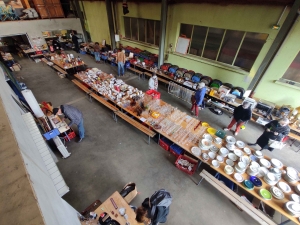 Monistrol-sur-Loire : la braderie des Amis du Grand Toukou bat son plein