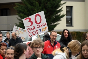 Monistrol-sur-Loire : une dernière action des parents de l&#039;école Albert-Jacquard avant le verdict