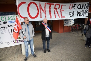 Monistrol-sur-Loire : une dernière action des parents de l&#039;école Albert-Jacquard avant le verdict