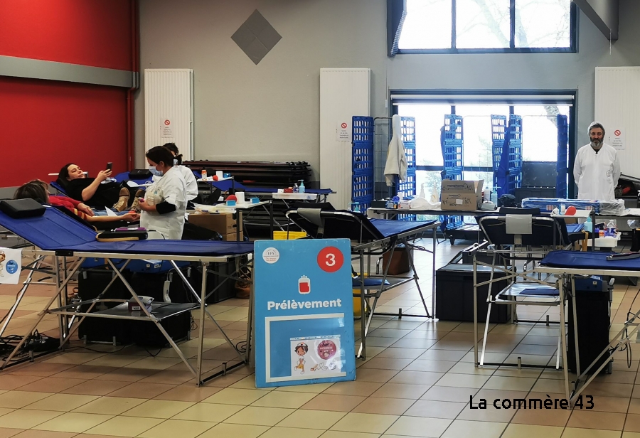 Successful Blood Donation Collection at Saint-Ferréol-d’Auroure, Next One Scheduled in Pont-Salomon