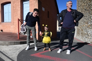 Bas-en-Basset : le Carnaval des enfants baigné par le soleil