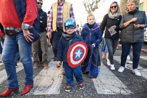 Bas-en-Basset : le Carnaval des enfants baigné par le soleil