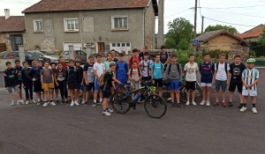 Une sortie sportive pour la section foot des collèges d&#039;Yssingeaux