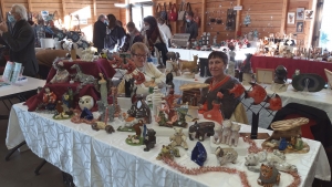 25 exposants bien au chaud sur le marché de Noël des Estables