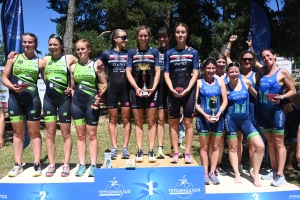 Triathlon des Sucs : Justine Guerard et Quentin Criado remportent la demi-finale du Championnat de France D3