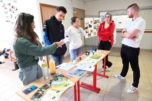 Yssingeaux : l&#039;eau sous toutes ses formes expliquée aux lycéens