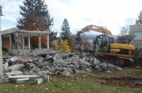 Démolition en cours au collège Jean-Monnet (vidéo)