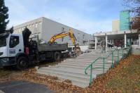 Démolition en cours au collège Jean-Monnet (vidéo)