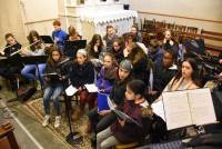 Yssingeaux : des musiciens en &quot;live&quot; pour la messe des collégiens et lycéens