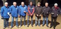 Pétanque : des Ponots champions de Haute-Loire en triplettes vétérans