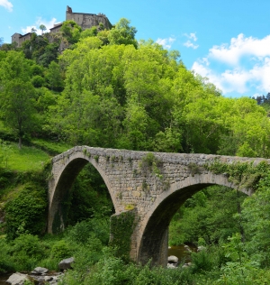 Le pont du Diable à Saint-André-de-Chalencon