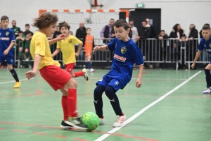 La Séauve-sur-Semène : le gymnase pris d&#039;assaut par les jeunes footballeurs