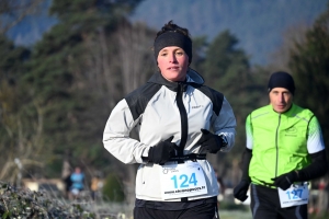 Nicolas Falatik en seigneur des étangs et du château au Trail de Rochebaron